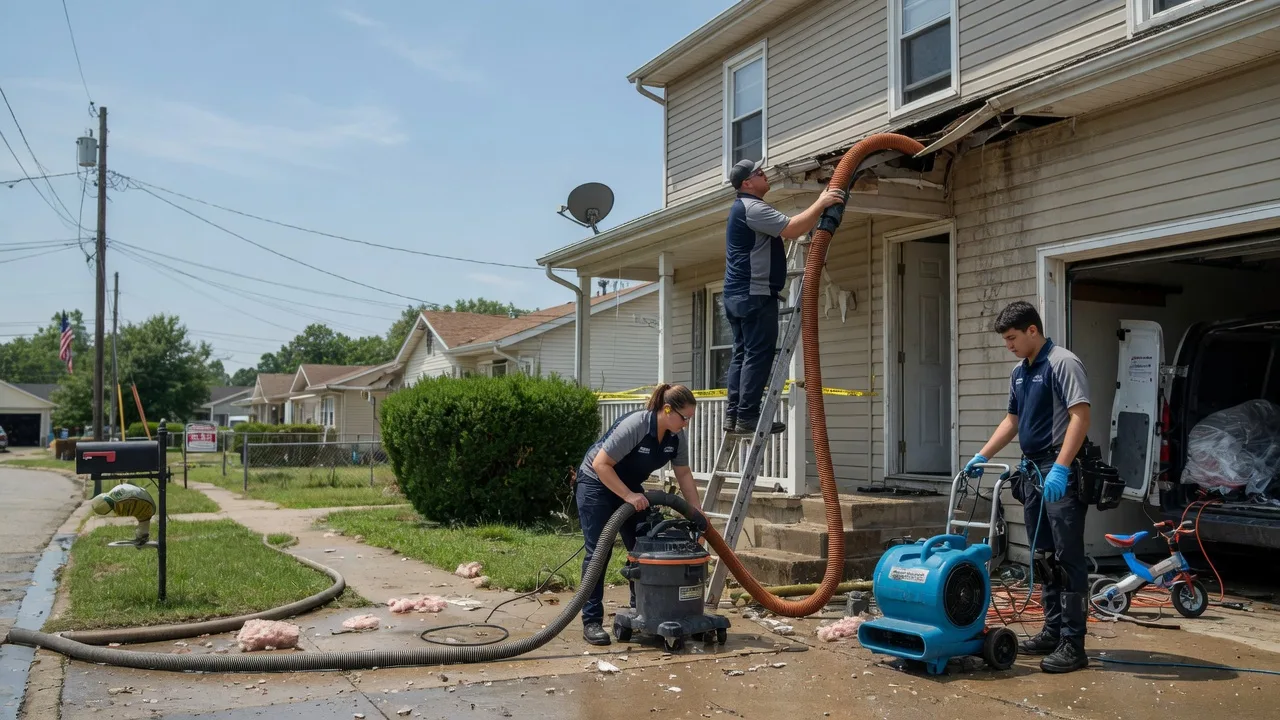 Water Damage Restoration in Eros, LA near me